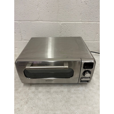 Sharp - Superheated Steam Countertop Oven - W/ Broiling Pan and Crisper Tray
