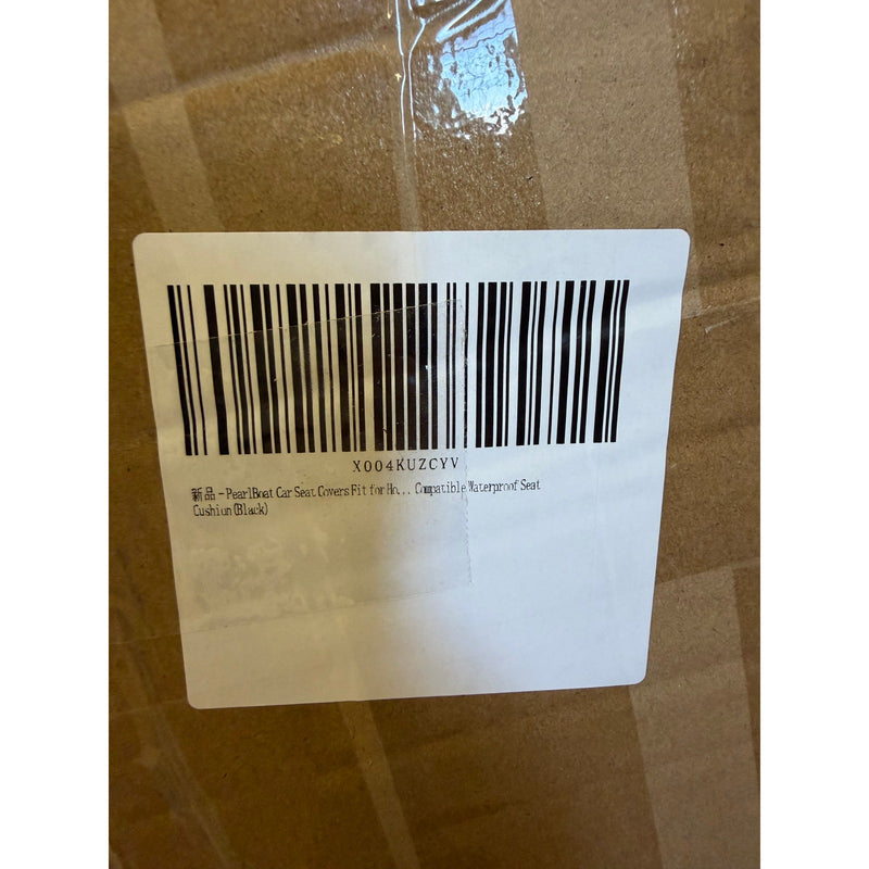 PearlBoat Car Seat Covers, Compatible with Honda Accord 2013-2025 (Black)