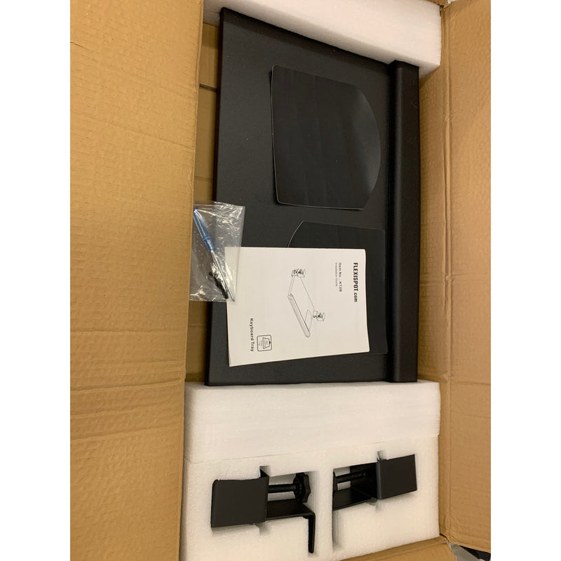 FlexiSpot Retractable Keyboard Tray Under Desk Slide-Out 25" x 12" KT2B