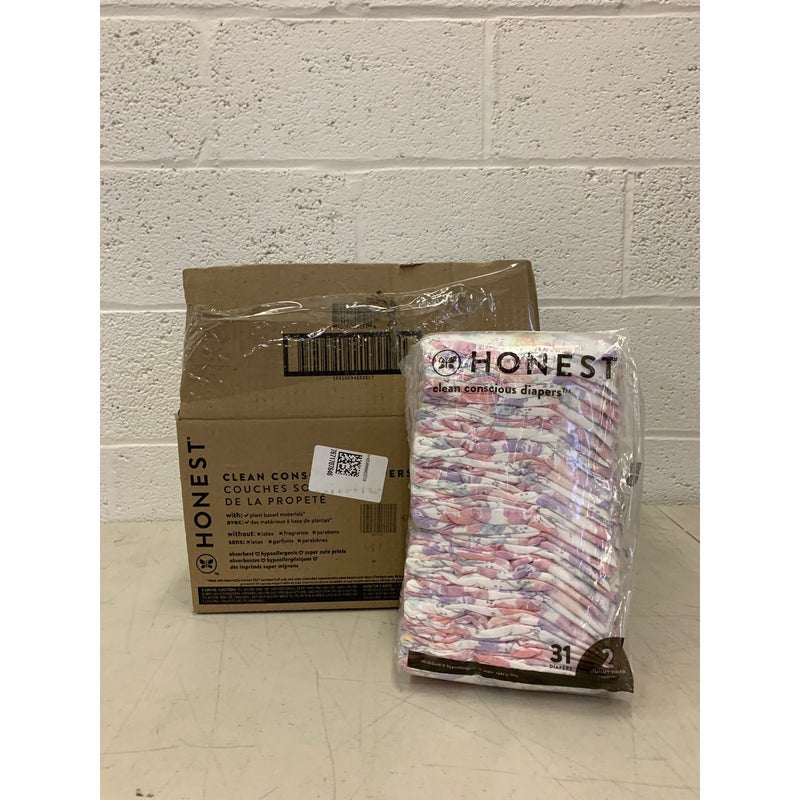 Pack of 217 The Honest Company Clean Conscious Diapers Plant-Based, Size 2