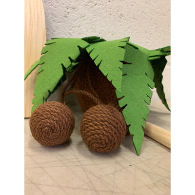 Coconut Tree Tent Cat Nest, Cat Scratching Post Pet Supplies Cat Bed Tropical
