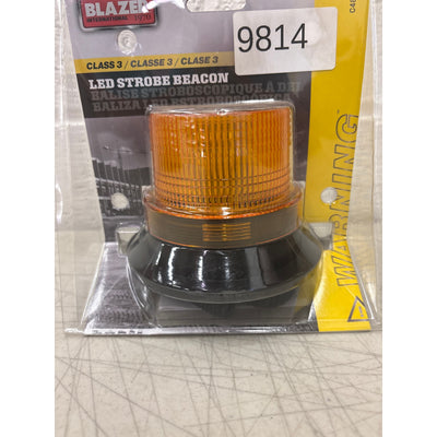 Blazer LED Emergency Strobe Beacon, Class 3, IP65 Weatherproof - Orange C48AW