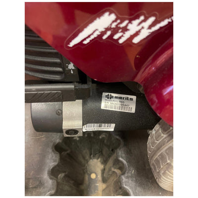 Merits Power Wheelchair 300 LBS Capacity Model P313 - RED - UNTESTED