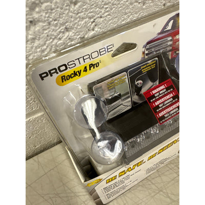 ProStrobe Rocky 4 Pro Plug and Play Windshield Mount Safety Strobe Light - Amber