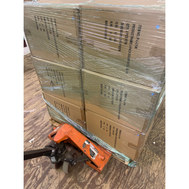 4-Pack Gigalumi LED Solar Bronze Path Lights, Brown, Aluminum, Weatherproof