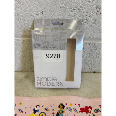 Simple Modern Disney Princess Silicone Placemat Babies Toddlers Kids Non-Slip