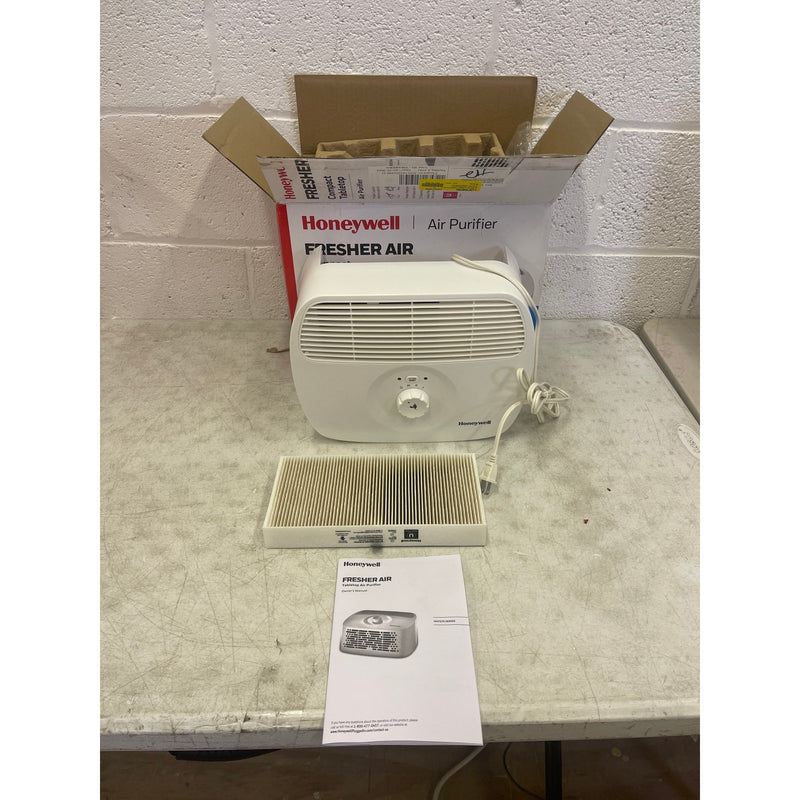 Honeywell Air Purifier 100sqft Dual Action Air Filter HHT270 Tabletop Small Room