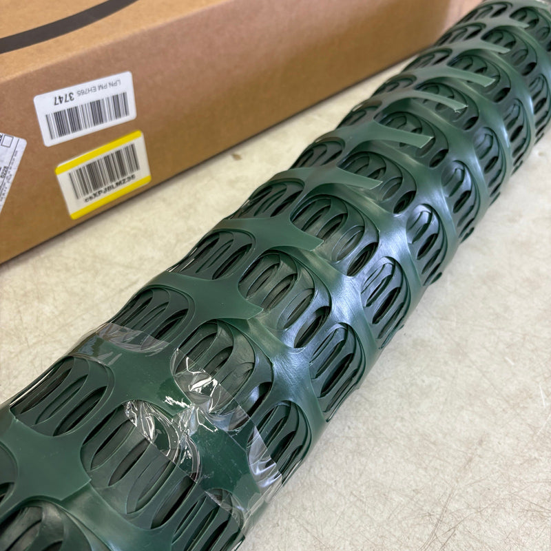 48" Tall Plastic Mesh Fence, Construction Barrier Netting Green UNKNOWN LENGTH
