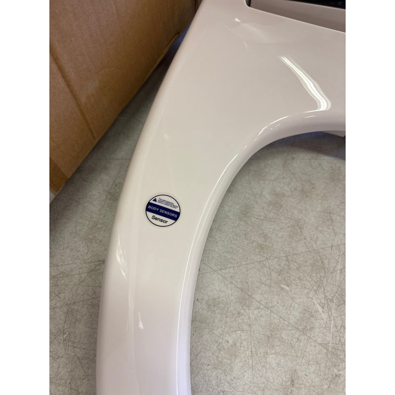 Bidet Toilet Seat, Elongated, Smart Toilet, Seat Warmer, with Remote - White