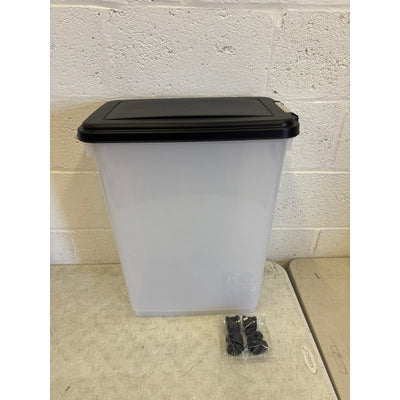 IRIS Airtight Pet Food Storage Containers 47 Qt - 37.5 lbs with Lid & Wheels