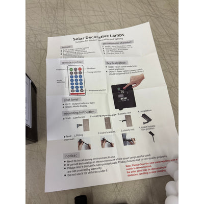 LumosGlow 55FT Solar Color-Changing String Lights 100LED, 1200mAh 8 Modes IP67