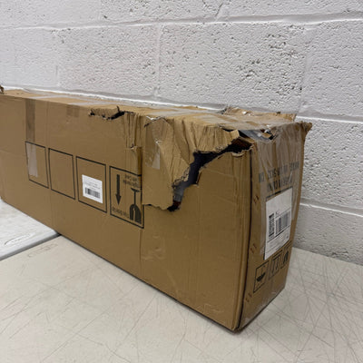 70in Ceiling Fan Without Light, 3 Wooden Blades with Black Base, Remote Control