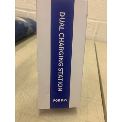 PlayStation 5 Dual Charging Dock, Double Type-C for PS5, Trudin, White, NEW