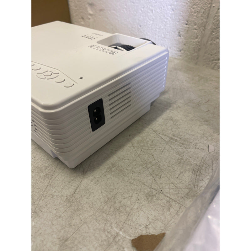 DR.J Professional Mini Projector w Screen, Bluetooth 5.2, 8000L HD 1080P Large
