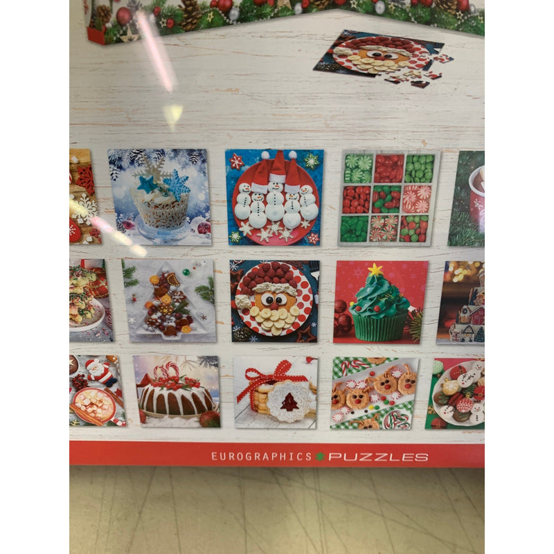 EuroGraphics Puzzles Christmas Delights 50pc Puzzle 24 Day Advent Calendar