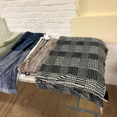 5-Pc Throw Blankets, Fuzzy, Warm& Cozy Plush Reversible Blankets, Assorted Sizes