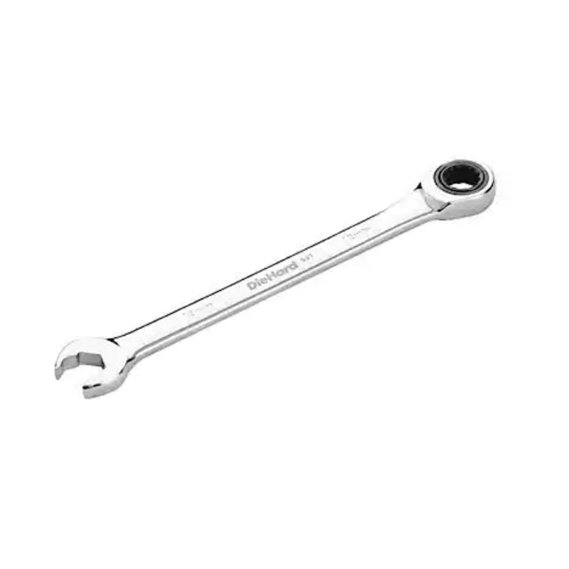 DieHard 10 mm Ratcheting Wrench, 4" Swing Arc 90 Tooth, Hand Tools - DHP55013