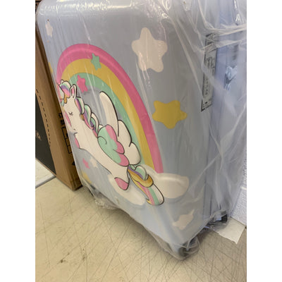 GinzaTravel 3D Cartoon Children's Luggage Trolley Case 20 inch Boys&Girls Blue