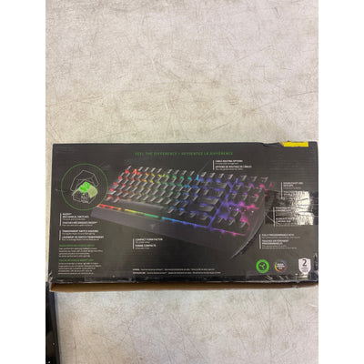 Razer - BlackWidow V3 TKL Wired Gaming Keyboard Mechanical Green Clicky Tactile