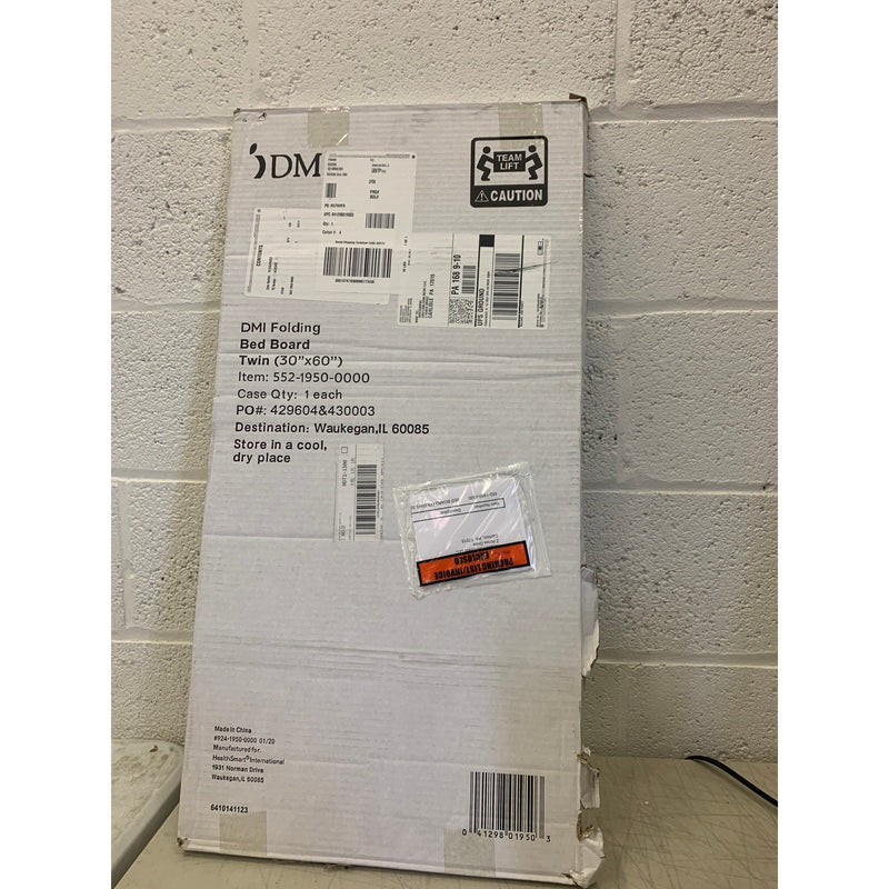 DMI Foldable Support Slats For Twin Size 30 X 60 Box Spring, Bunkie Board, Bed
