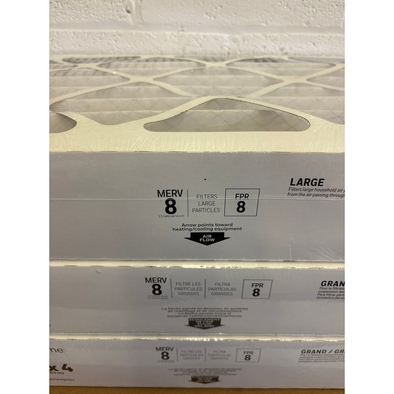 3-Pack Honeywell 16x25x4 MERV 8, AC Furnace Air Filter, CF408F1625-3PKAM