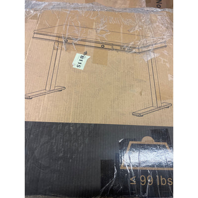 FLEXISPOT Standing Desk w Drawer 48"×24" Electric, Brown, UD1B Missing Hardware