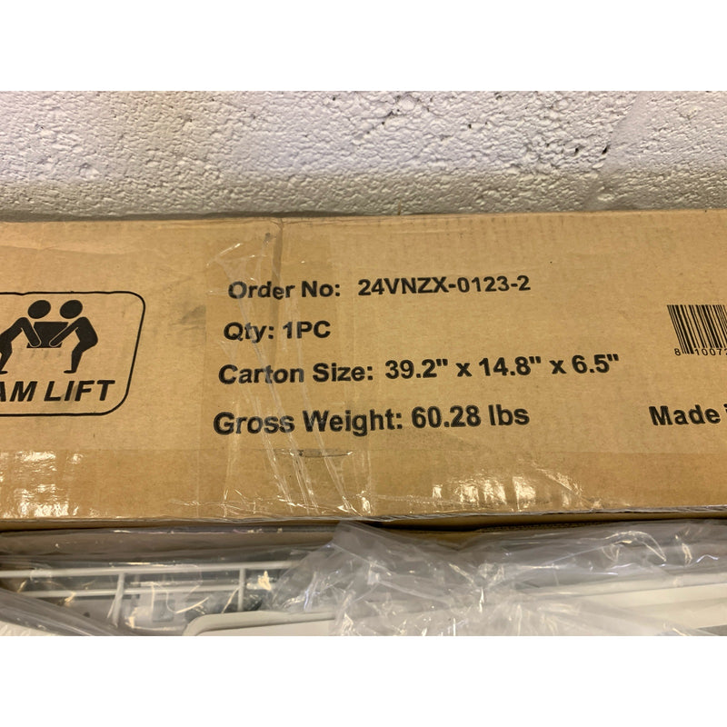 FLEXIMOUNTS 2-Pack 2x6ft Garage Shelving Floating Racks 24" x 72" White WR26