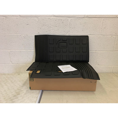 Alfombrillas de respaldo Powoq compatibles con el asiento trasero de Toyota Highlander 2020-2023