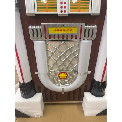 Crosley Full Size Bluetooth Jukebox with Vinyl Record and CD Player, SEE DETAILS