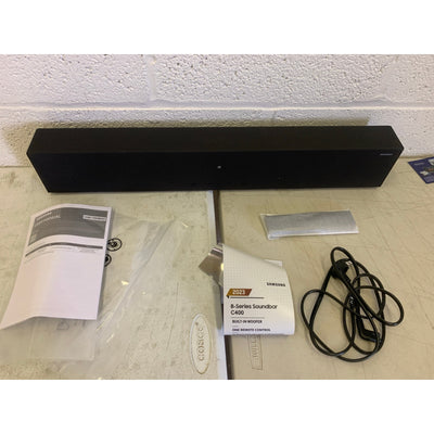 Samsung B-series 2.0ch. Soundbar, Built-in Woofer HW-C400 Black Missing Hardware