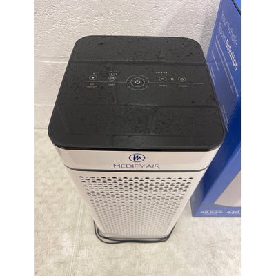 Medify Light Air Purifier with True HEPA H14 Filter White MA-40 UV 1,793 sq ft