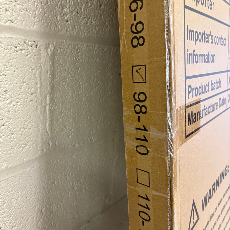 TheyFirst 57" Extra Tall Pet Gate for Doorways, 38.5"-43.3" Auto Close - Black