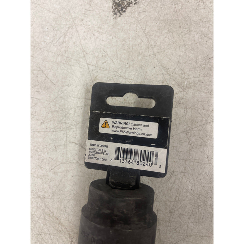 PACK OF 4 - SUNEX TOOLS 240D 1/2" Drive Deep Impact Socket - 1-1/4"