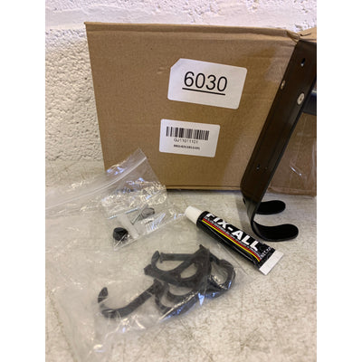 Kitchen Swivel Hooks, Wall-mounted Spatula and Spoon Hanging Rack, ALL BLACK