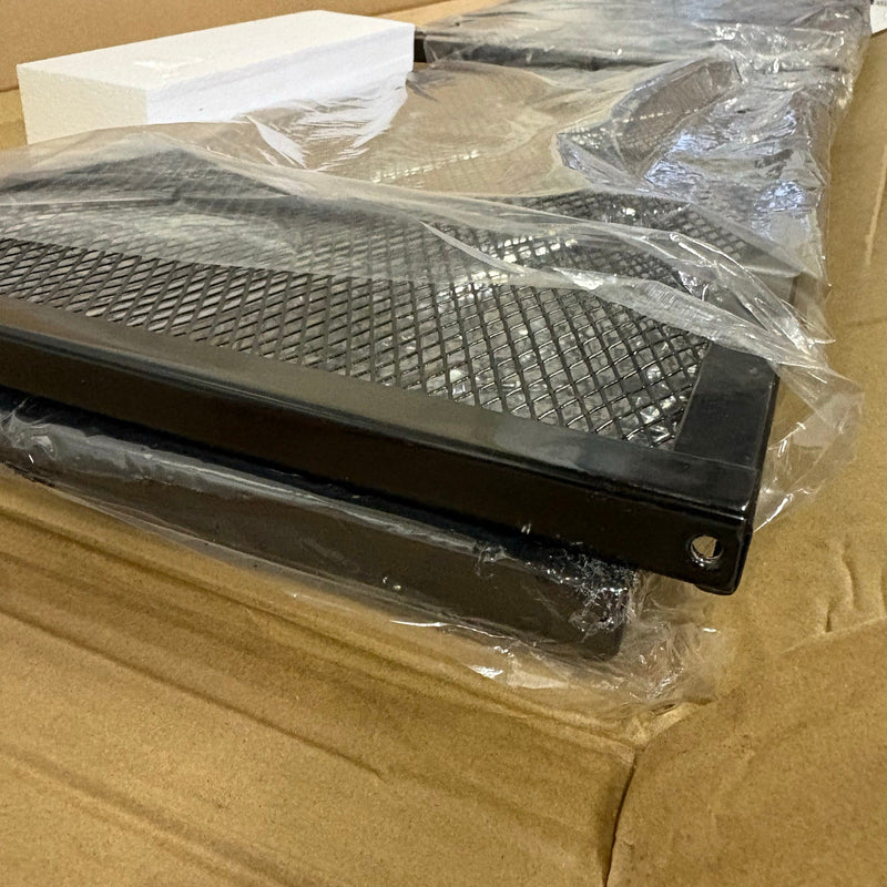 4-Tier Metal Storage Ladder Bookshelf, Durable 24" L X 14" W X 58" H - Black