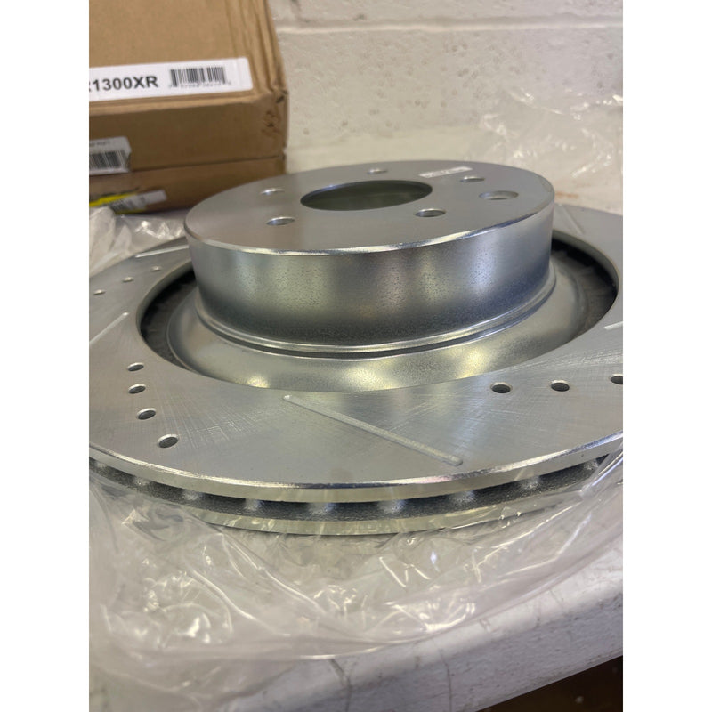SET-OF-2 Power Stop Brake Rotors, Front Wheel, Drilled And Slotted, JBR1300XR
