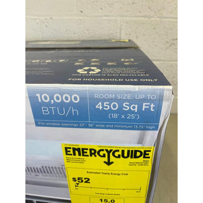 Midea 10,000 BTU Smart Inverter U-Shaped Window Air Conditioner 450 SqFt - White