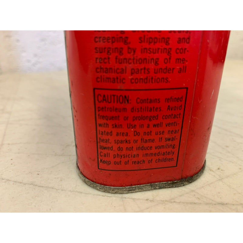 5-PACK Vintage Marvel Mystery Oil Can Top Cylinder Lubrication Additive 32oz