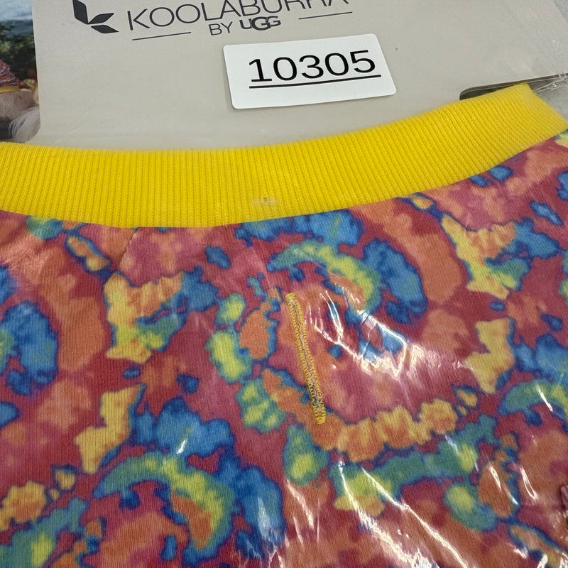 Koolaburra by UGG Printed Pet T-Shirt Dog Clothes - 20-21" Collar, Rainbow - XL