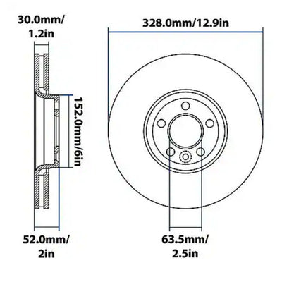 Carquest Premium Painted Brake Rotor OE Specs, Features RotorShield - YH290595P