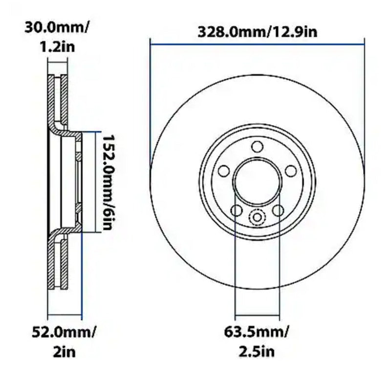 Carquest Premium Painted Brake Rotor OE Specs, Features RotorShield - YH290595P
