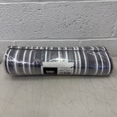 Multi-Purpose Anti-Fatigue Foam Floor Mat (55"x20") Non-Slip - Black & Gray