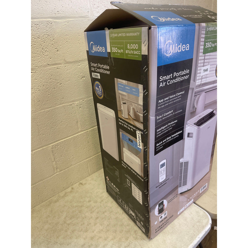 Midea Smart Air Conditioner 8,000 BTU DOE Portable Standup with Wheels