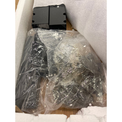 Tribesigns Rectangle Dining Table 78" x 28" Kitchen Table 6-8 People Tan/Black