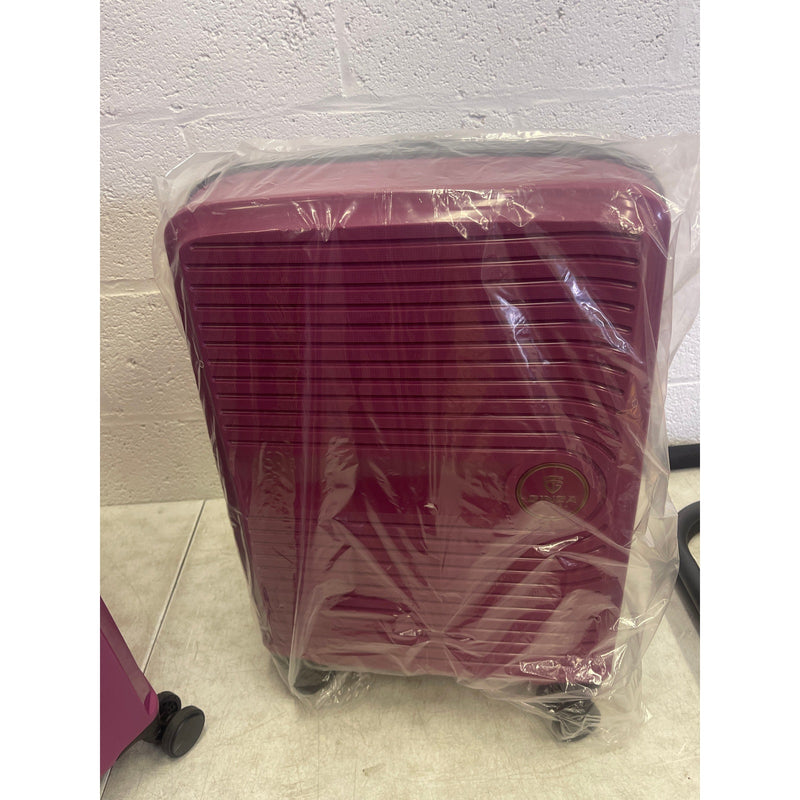 GinzaTravel PP Material Luggage Expandable Hard 20" & 28" Suitcase w 360 Wheels
