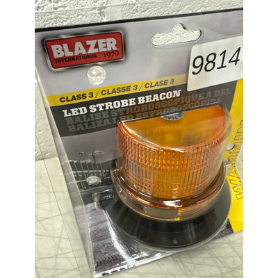 Blazer LED Emergency Strobe Beacon, Class 3, IP65 Weatherproof - Orange C48AW