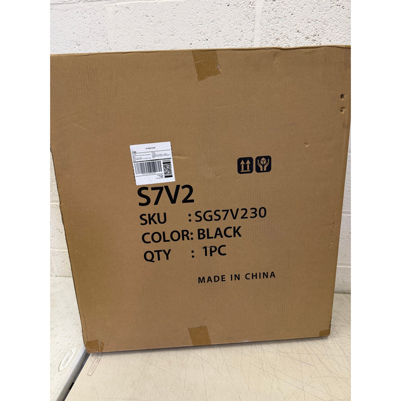 Cumbor 29.7-40.6" Baby Gate, Pressure Mounted, Auto-Close, 30"H,  Black