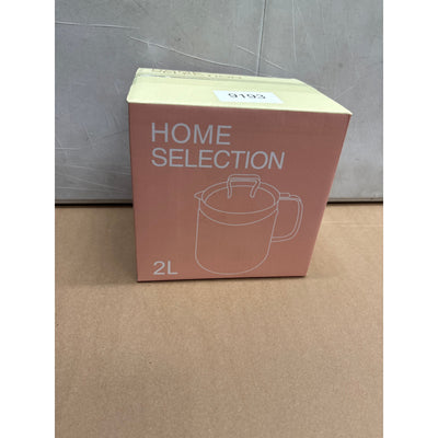 Home Selection 2L Oil Strainer Pot - Stainless Steel w Filter Lid/Frying Basket