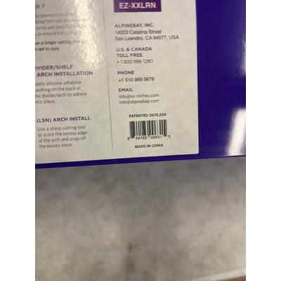EZ-NICHES Extra Extra Large Rectangle 14" X 36" - EZ-XXLRN Ready for Tile