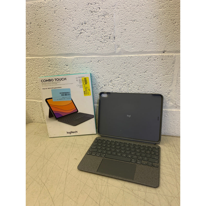 Logitech Combo Touch iPad 4th & 5th Gen Air Keyboard Case, Detachable